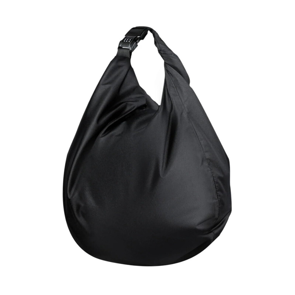 Motorcycle Tail Bag 1-Piece Anti-Theft Luggage Storage With Combination Lock Motorbike Saddle Bags Black 9084446482140