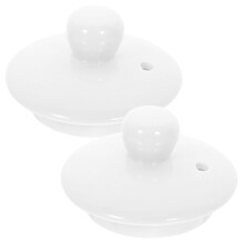 2Stück Keramikdeckel Für Ersatzteil Keramikdeckel Teetasse
