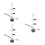 3Pcs Graphics Card Gpu Anti-Sag Support Bracket For Stability 9