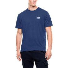 (Navy, L) ARMANI EA7 8NPT18 Mens T Shirt Pullover Short Sleeve Casual Cotton Sport Tee