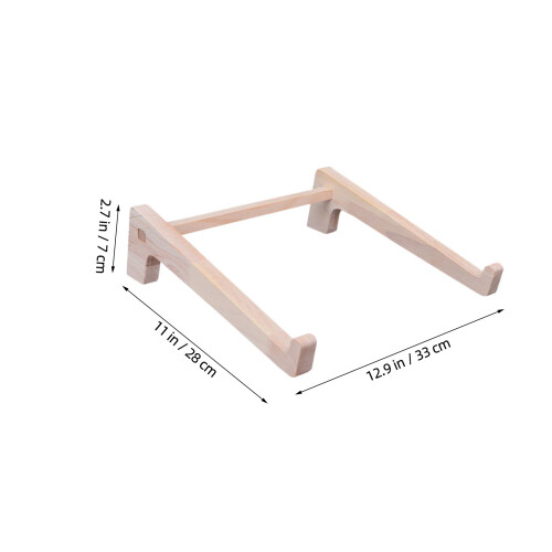 Countertop Laptopständer Notebook Halter Büro Computer Holzriser 1
