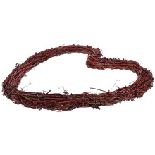 5Stk Rattan Herz Kranz Für Tür Bastelarbeiten Wohnaccessoires