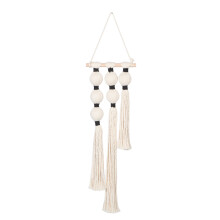 Macrame Wanddekoration Boho Wandkunst Hängendes Ornament Für Zimmer