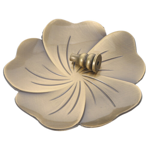 4Stk Messing Blumen Räucherstäbchenhalter Für Wohnzimmer 2