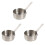 3 Mini Kochtopf Mit Griff Für Suppe Milch Soßen 2