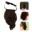 2Stk Long Ponytail Echthaarverlängerung Hellbraun Für 11