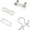 Missing Link Quick Split Chain Repair Links, Reusable Magic Clasp, Road Master Link For Bicycle Chain 1/2 Inch Pitch 5