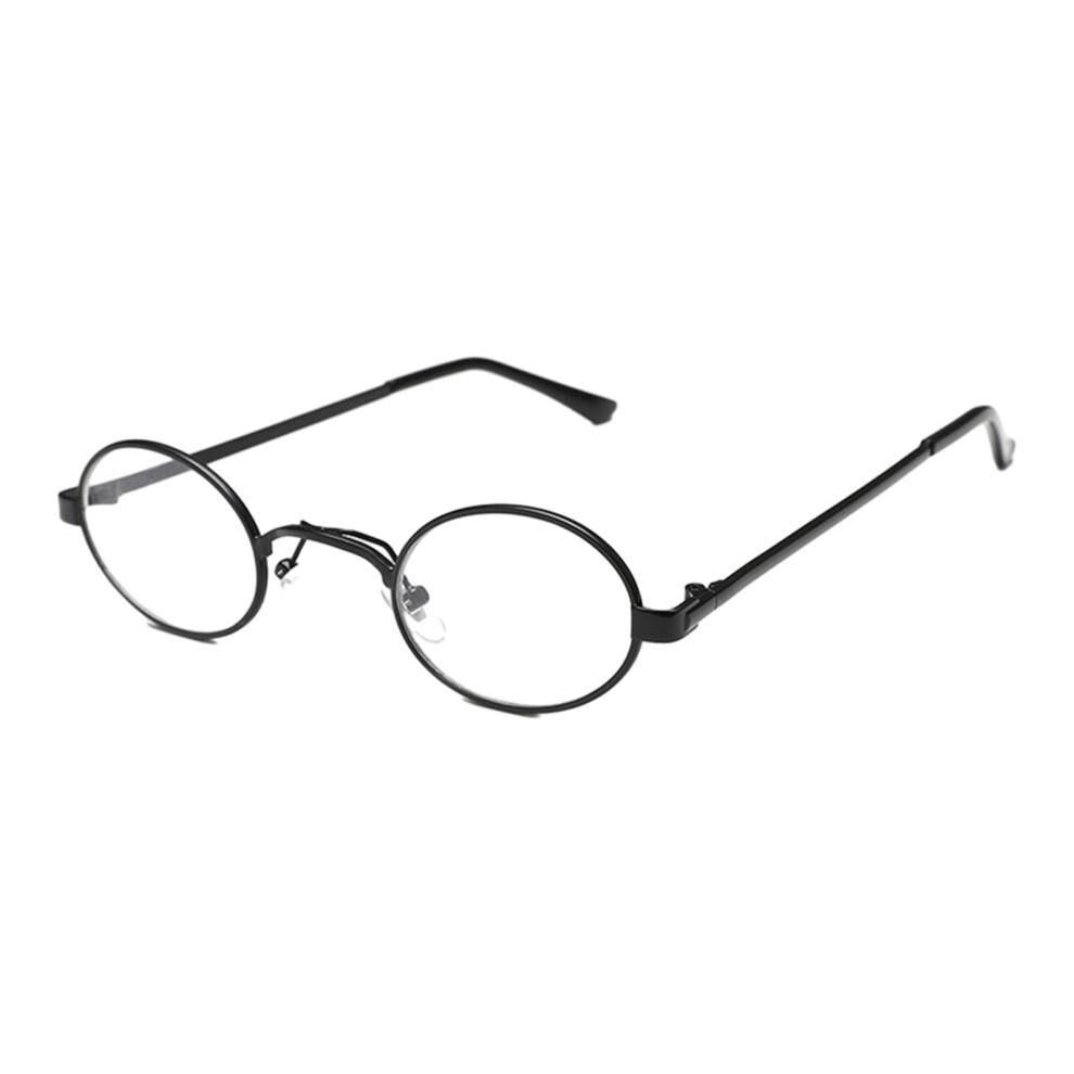 (Black) Women Small Round Decoration Eyeglasses Vintage Chic Comfortable Fit-image-OPC-PMBJMG6-NEW