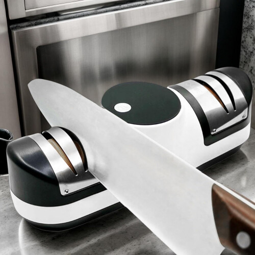 Electric Kniffe Sharpener 5-In-1 Kniffe Sharpening System With 3-Speed Settings Rechargeable LED Display For Kitchen 2