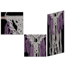 65x35 Cm Handgefertigte Quaste Wandhängung Tapisserie Ornament