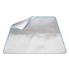 Doppelseitige Wasserdichte Picknickmatte Mit Aluminiumfolie 220x220 Cm