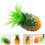2Stk Lebensechte Künstliche Ananas Fruchtmodell 11