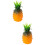 2Stk Lebensechte Künstliche Ananas Fruchtmodell 9