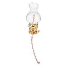 2Stück Vintage Kerosinlampe Glasglobus Mit Metall Halter