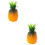 2Stk Lebensechte Künstliche Ananas Fruchtmodell 8