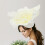 Fascinator Haarschmuck Große Beige 1 5