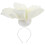 Fascinator Haarschmuck Große Beige 1 9