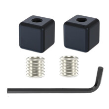 Brake Cable Ends Aluminum Alloy Cube Design Ferrules Clamps For Bicycle Cables Commute Offroad Downhill Gravel Race