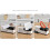 Electric Knife Sharpener Dual Scissors Knife Sharpener ABS Plastic Professional Knife Sharpener 4