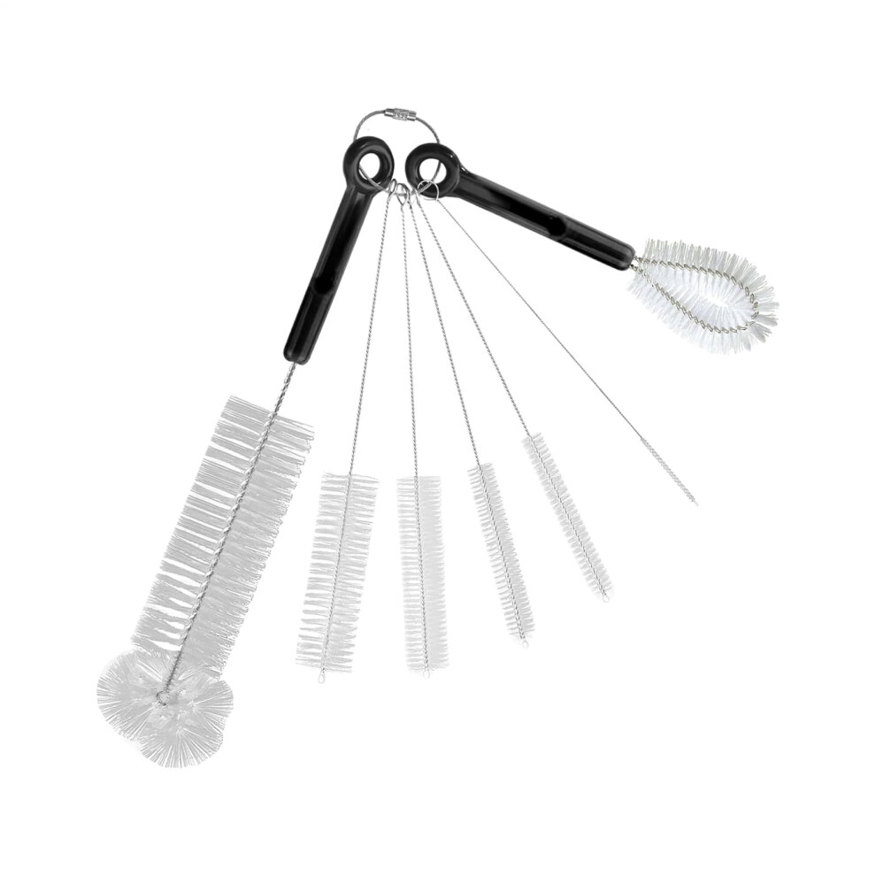 Baby Bottle Brush Set Bendable Scrubber Multifunctional For Straw Narrow Neck Jar Wine Decanter Coffee Kitchen Sink