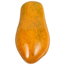 4 Papaya Modell Dekoratives Fruchtmodell Fotoprop