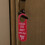 2St Pu Doppelseitiges Türanhänger Schild Büro 4