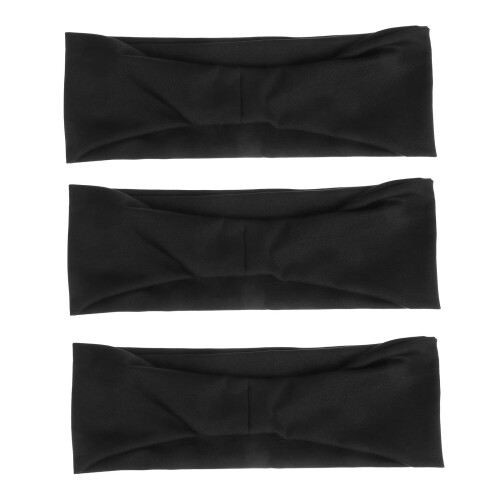 Herren Stirnband Schwarz 3