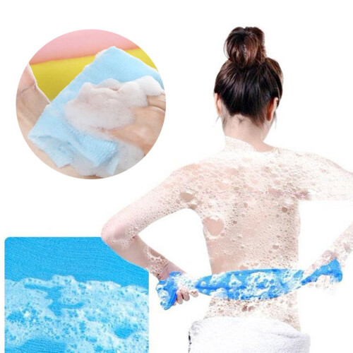 6Stück Badetuch Rückenmassage Peeling- Langformat Dusch- 2