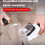 Knife Sharpener Electric Portable USB Interface Adjustable Double-Sided White Professional Kitchen Knife Sharpener 4
