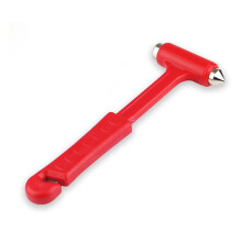 Mini Car Safety Hammer Solid Seat Belt Cutter Window Glass Breaker Life-Saving Escape Tool