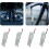 Reflective Sheet For Bicycles 4 Pack Safe Warning Wheel Rim Spokes Reflectors 2