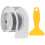 1 Set Badezimmer Bodenfilter Aufkleber Für Haarstopper 10