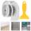 1 Set Badezimmer Bodenfilter Aufkleber Für Haarstopper 4