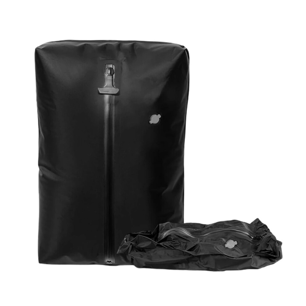 Motorbike Saddle Bags 1Pc Vacuum Compression Bag 16L Reusable Luggage Saver For Motorbike Tail Bag Black 9084446484069