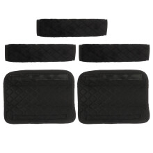 Kissen 5 Stk Auto Kissen Plüsch Schulterpolster Rucksack Tragegurt Pad