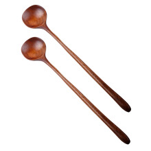 4 Holzlöffel 11" Zum Von Tee, , Dessert, Suppe