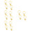 16 Legierung Tischdekoration 9