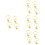16 Legierung Tischdekoration 8
