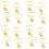 16 Legierung Tischdekoration 7