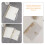 A5 Metallring Binder PVC Deckel Transparent Office Planer 8