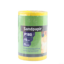 5M Long Sanding Roll With Aluminium Oxide Grit 40/60/80/120/180 For Paint Removal And Prep On Wood Metal Plastic (180#)