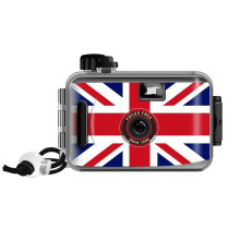 Disposable Camera Single Use 35mm Film Camera, 5m Waterproof, Retro Style, Multipack Flag Basic