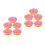 10 Mini Faux Donuts Für Party 8