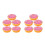 10 Mini Faux Donuts Für Party 6
