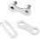 Quick Clasp Reusable Chain Link For City Single Speed Road Bicycle Plated Silver 5