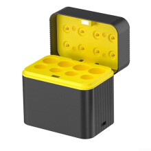 Eight Slot Lithium Charger Box For AA Batteries, Type C Fast Charging Port, Outdoor Battery Storage With Status Indicator