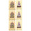 6 Stk. Chinesisches Traditionelles Karte 10