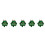 5Stk Irisches Türschild St Patrick's Day LED Leuchtend 11