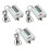 3Pcs Señal Dds 1Hz-500KHz Salida Triángulo Cuadrada 4
