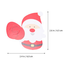 112 Pièces Cartes Papier Pour Noël Motif Santa